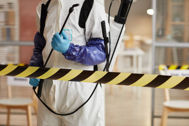 Professional Sewage Cleanup technician working in Aberdeen, IN